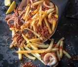 Seafood With Super Fine Fries