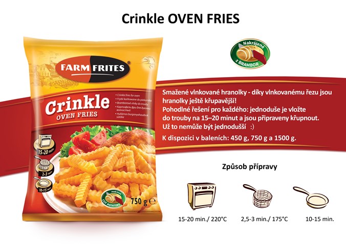 Crinkle OVEN FRIES
